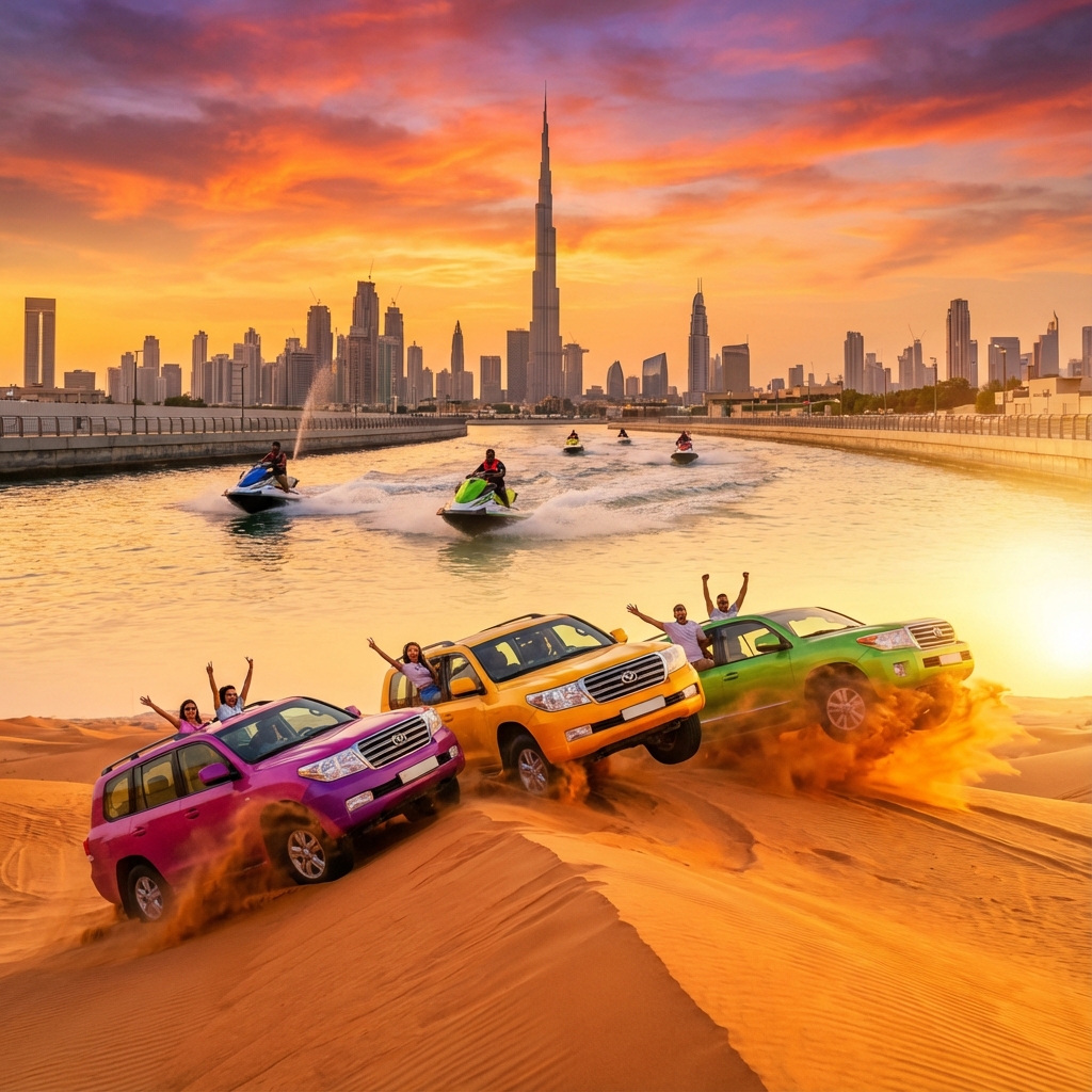 دنیای تفریحات دبی