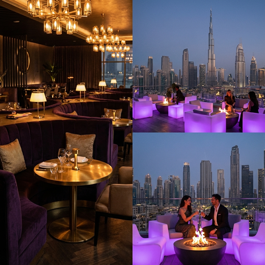 رستوران‌ها و کلاب‌های دبی