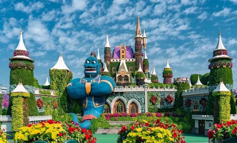باغ معجزه دبی (Dubai Miracle Garden)