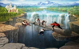 اشنایی با آثار شگفت‌انگیز موزه 3 بعدی دبی: یک تجربه هنری تعاملی و منحصر به فرد