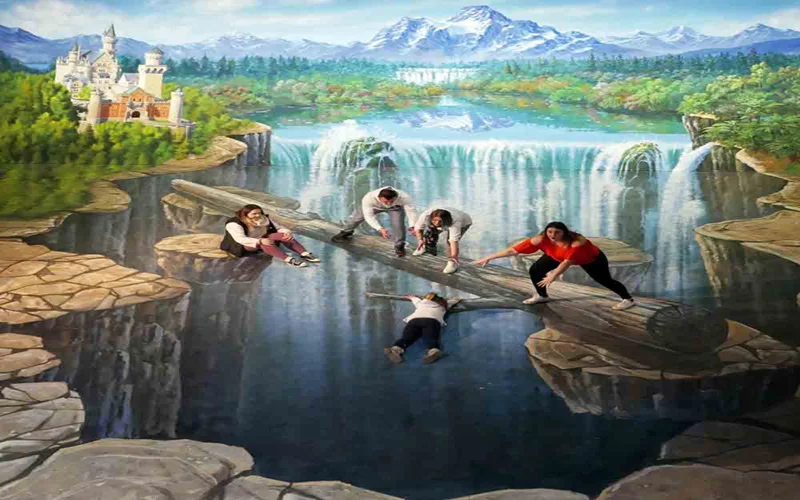 اشنایی با آثار شگفت‌انگیز موزه 3 بعدی دبی: یک تجربه هنری تعاملی و منحصر به فرد