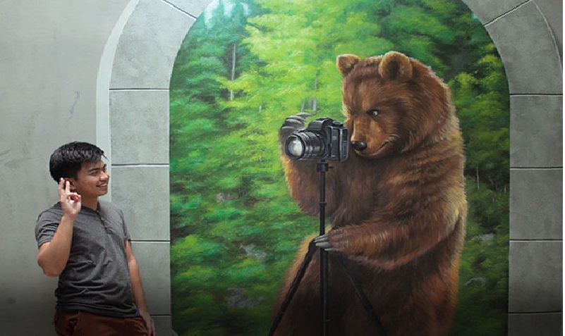 نقاشی‌های سه‌بعدی تعاملی