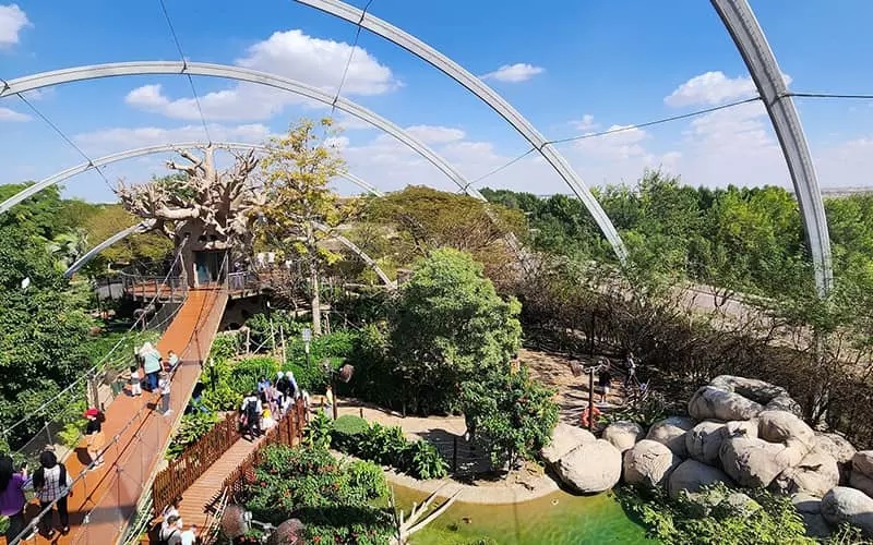 اقامتگاه‌ها و مناطق استراحت