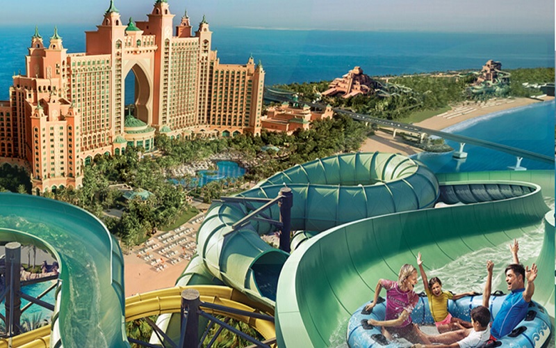 سرسرههای معروف پارک آبی آتلانتیس