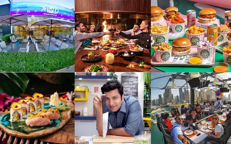 غذا و نوشیدنی: تجربه‌ای لذیذ در فرودگاه دبی