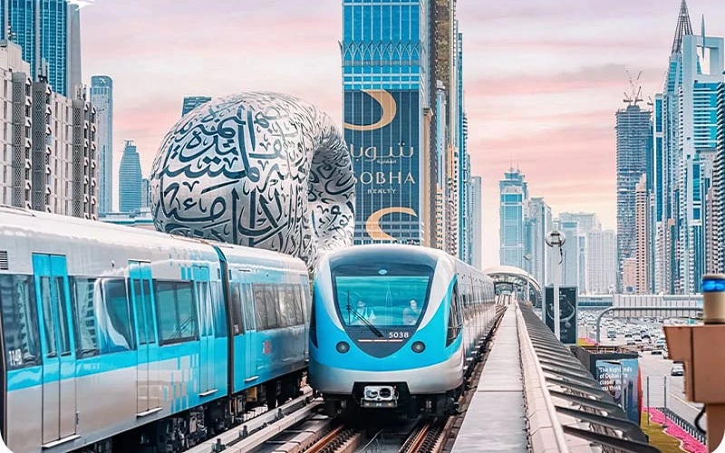 سیستم حمل و نقل عمومی دبی: