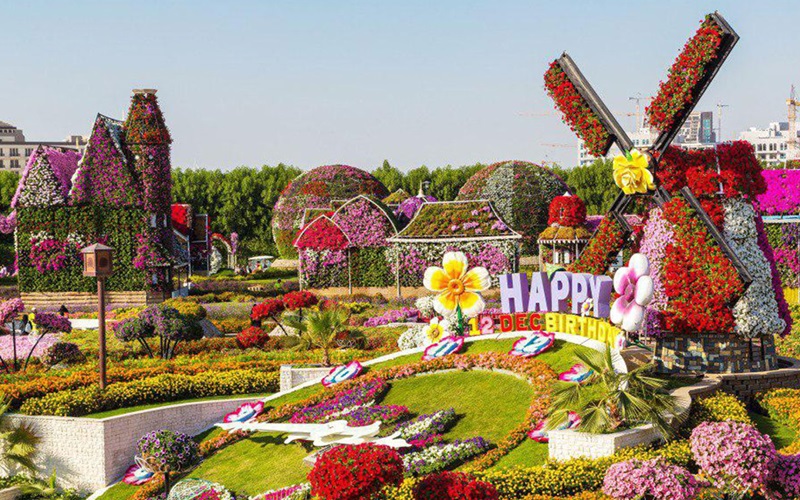 بلیط و هزینه ورودی باغ گل دبی