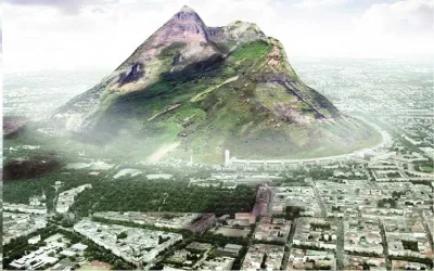 کوه مصنوعی دبی؛ شگفتی جدید در دنیای معماری و فناوری