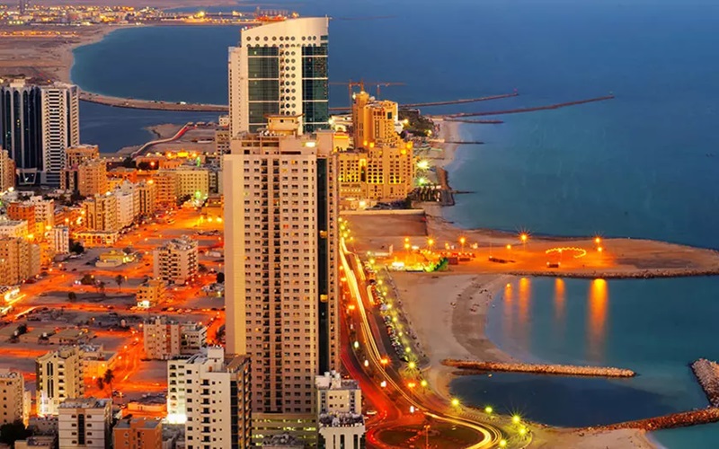 مساحت عجمان