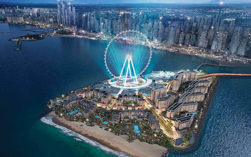 جزیره آب‌های آبی (Bluewaters Island