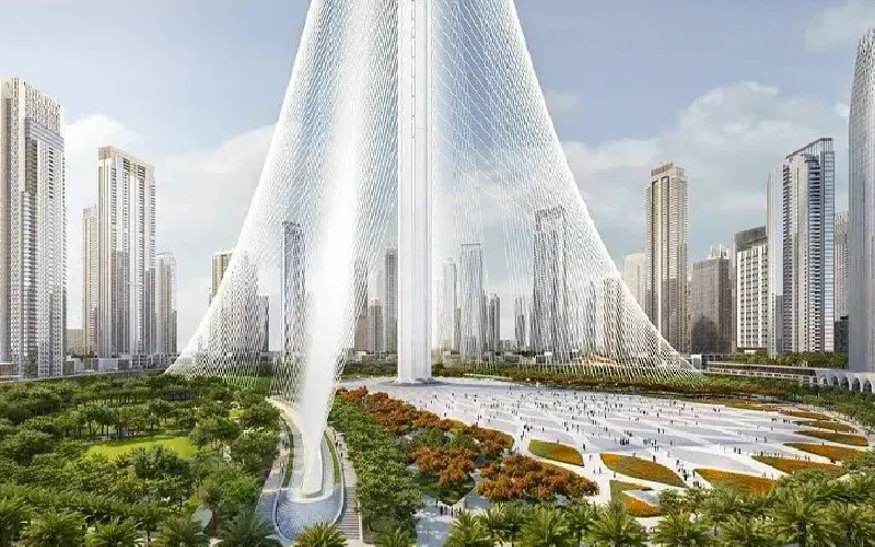 موقعیت جغرافیایی برج خور دبی: