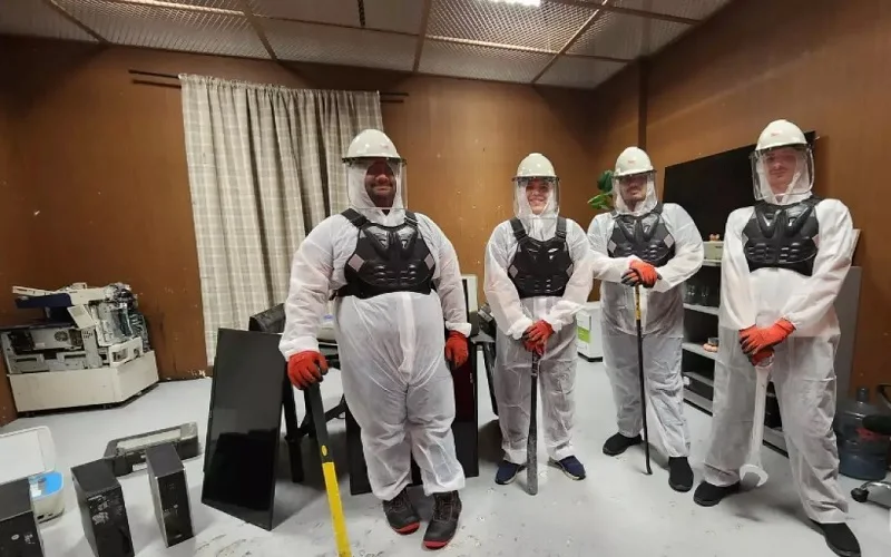 اتاق تخریب دبی - تصویر گالری 4