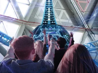 ترن هوایی طوفان دبی