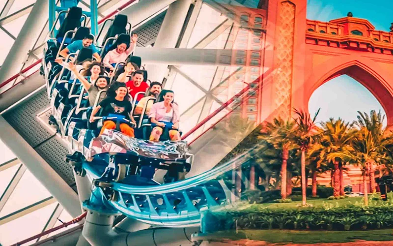 ترن هوایی طوفان دبی - تصویر گالری 2