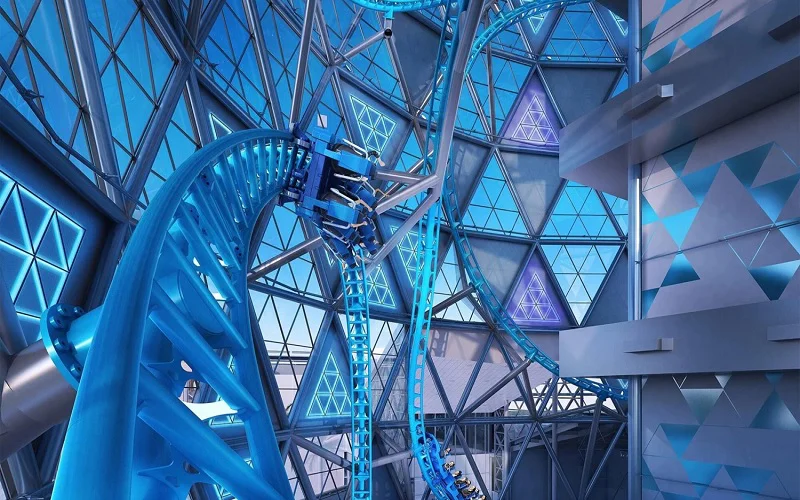 ترن هوایی طوفان دبی - تصویر گالری 3