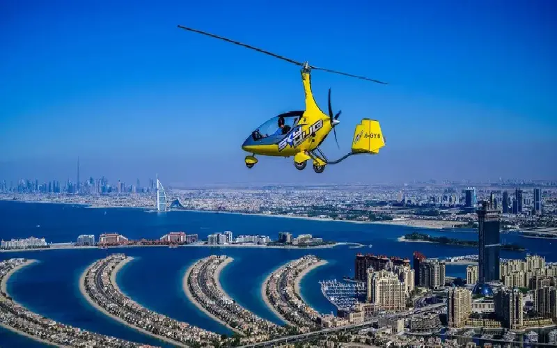 جایروکوپتر دبی - تصویر گالری 4
