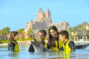 خلیج دلفین دبی + پارک آبی آتلانتیس رایگان