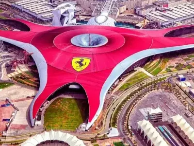 شهربازی فراری پارک ابوظبی