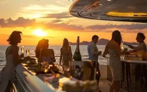 یات پارتی در مارینای دبی