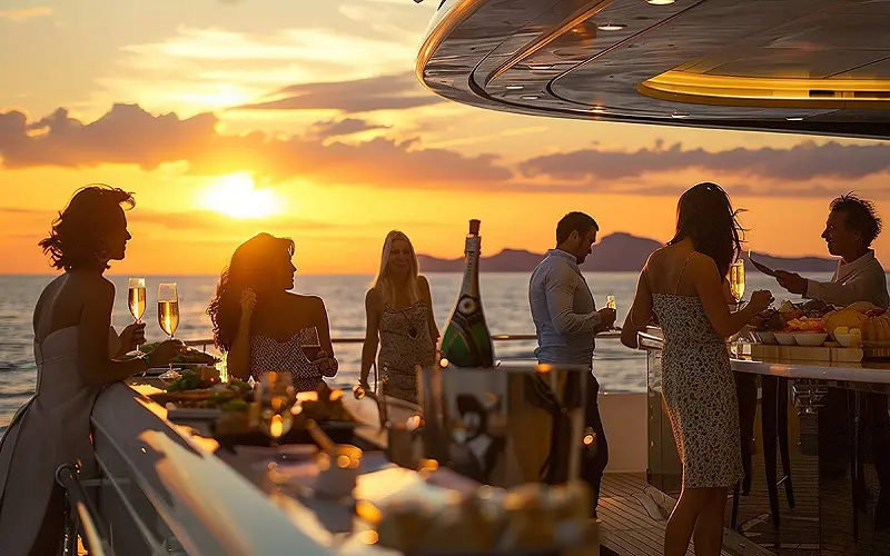 یات پارتی در مارینای دبی